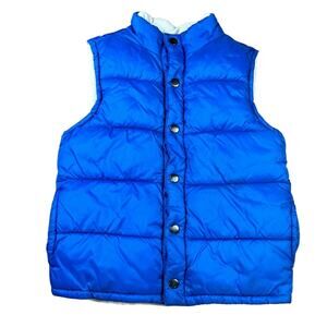 Gymboree Puffer Vest Size Large 10-12 Blue